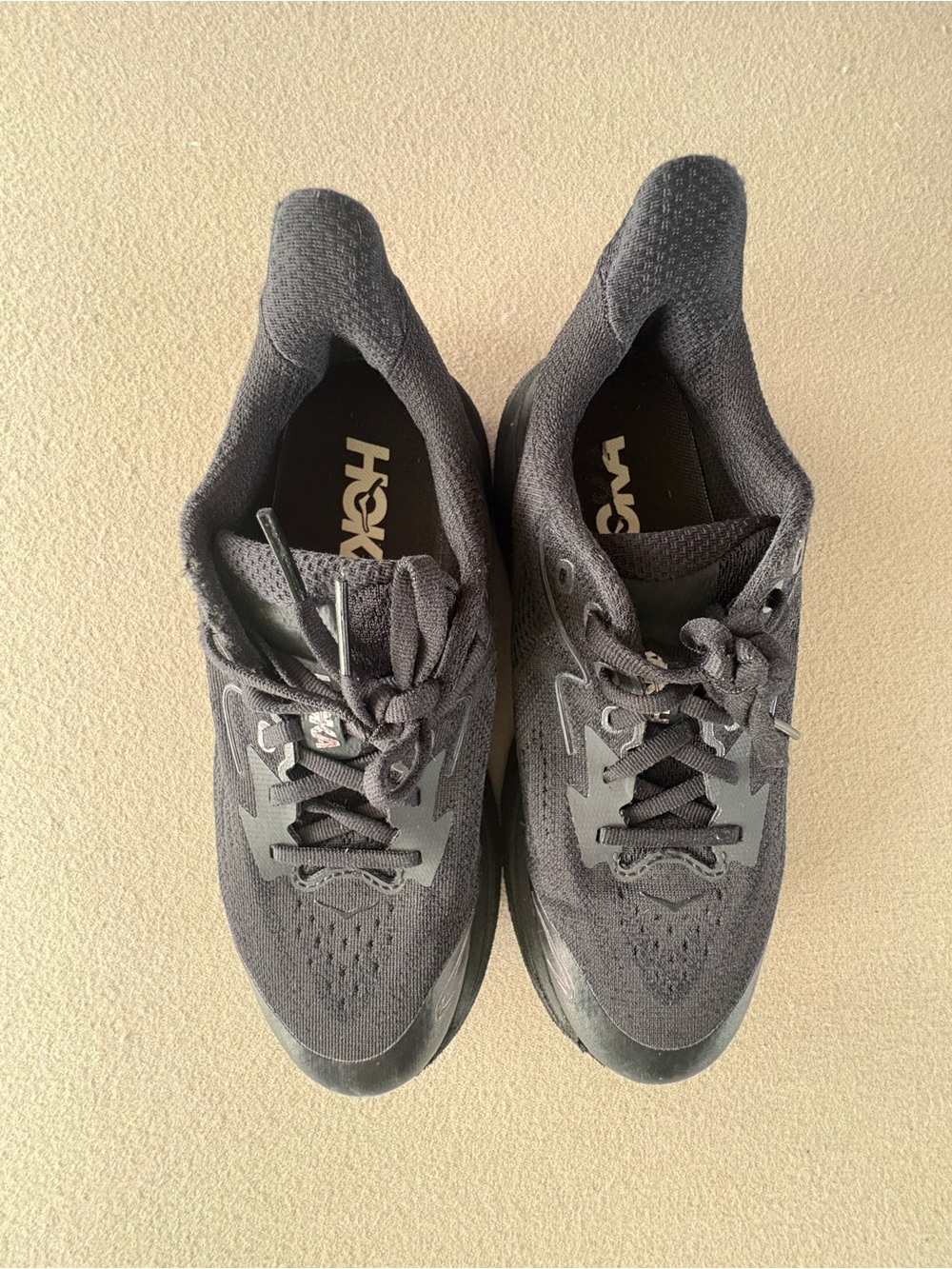 Hoka Clifton 10 Boy Black Sneaker